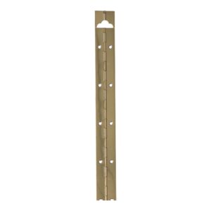 BISAGRA PIANO, MODELO BS21 M33203, DE ACERO CON ACABADO LATONADO, 32 x 960 mm, BLISTER