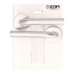 JUEGO DE ROSETA, MODELO 575, DE ACERO INOXIDABLE CON ACABADO INOX, Ø53 mm, BLÍSTER