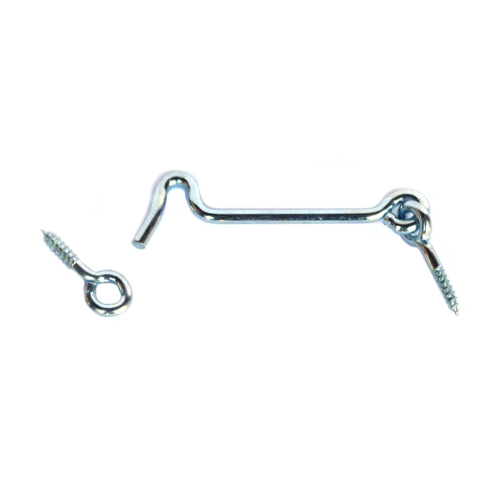 ALDABILLA, DOBLE HEMBRILLA, DE HIERRO CON ACABADO ZINCADO, 50 x 13 mm, CAJA 50 uds