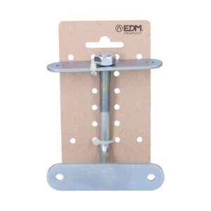 SOPORTE BARANDILLA REGULABLE ZINC CROMADO