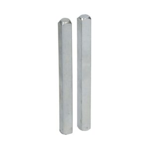 CUADRADILLO DE ACERO ZINCADO CDD01 8 x 90 mm, 2 uds