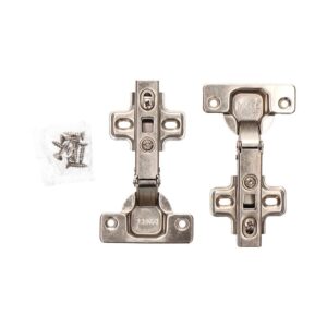 BISAGRA CAZOLETA CLIP, RECTA, MODELO BC03, DE ACERO CON ACABADO ZINCADO, 35 mm, 2 uds, BLISTER