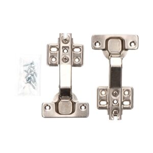 BISAGRA CAZOLETA 30°, MODELO BC08, DE ACERO CON ACABADO ZINCADO, 35 mm, 2 uds, BLISTER