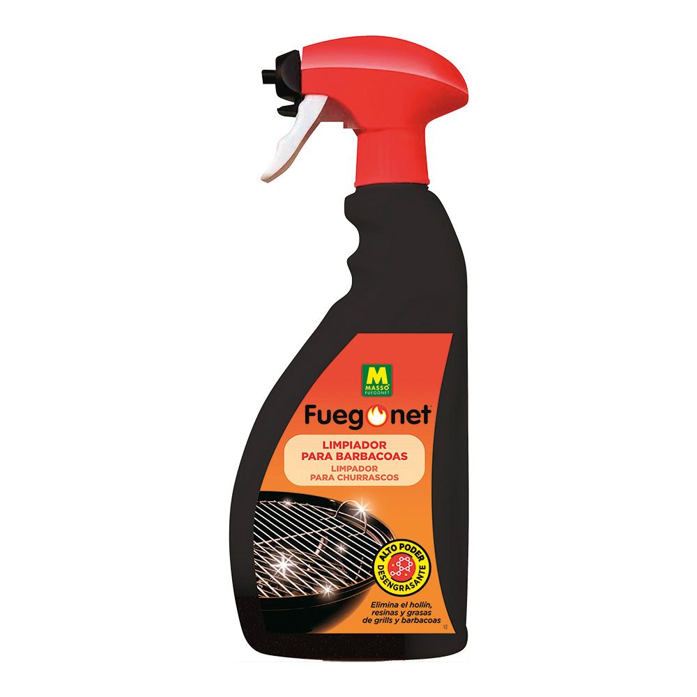 LIMPIADOR DE BARBACOAS, PISTOLA PULVERIZADORA, 750 ml