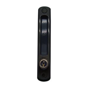 CIERRE CORREDERA, MODELO 6826, DE ALUMINIO CON ACABADO NEGRO, 170 x 29 mm