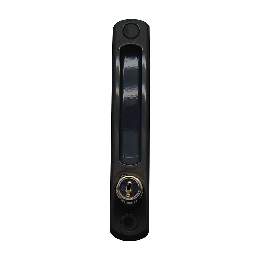 CIERRE CORREDERA, MODELO 6826, DE ALUMINIO CON ACABADO NEGRO, 170 x 29 mm