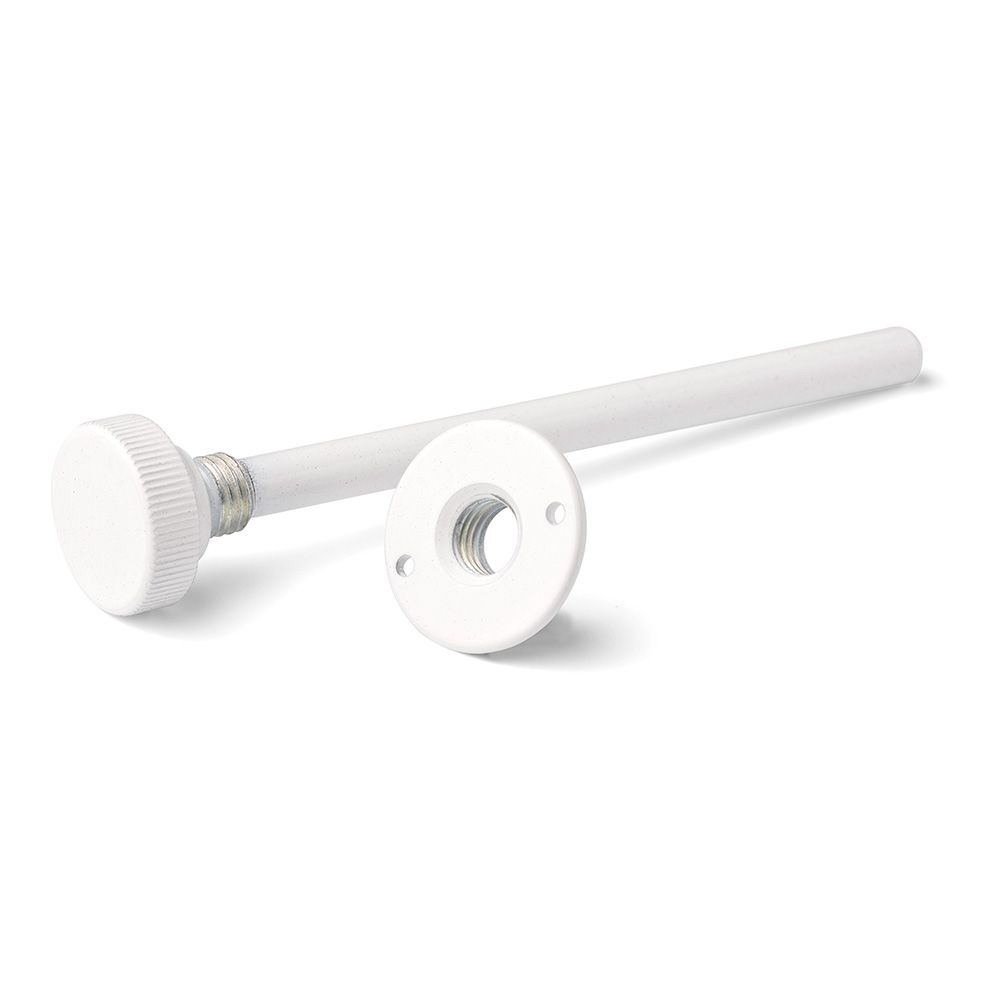 SEGURO PERSIANA BLANCO JER 14 cm, 2 unidades