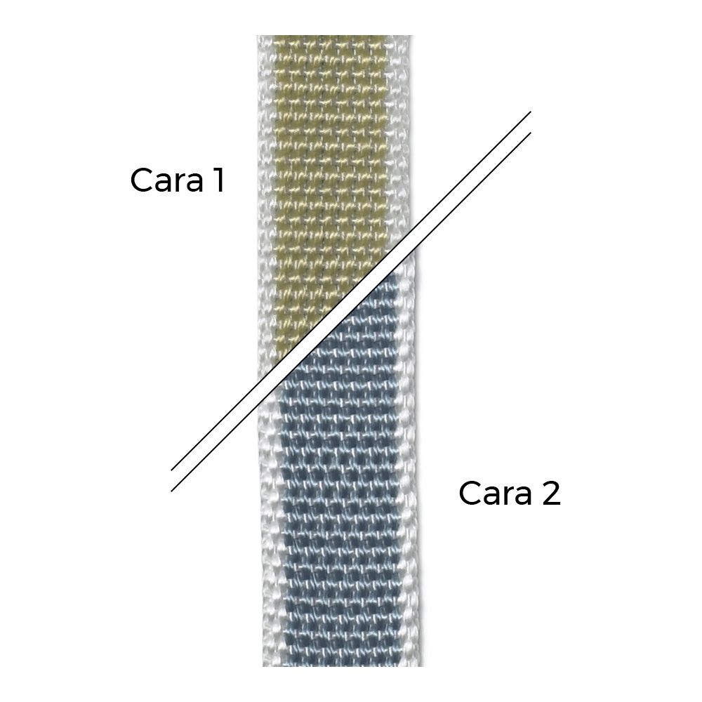CINTA PERSIANA 08 GRIS / BEIGE 22 mm x 6 m