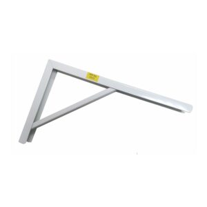 ESCUADRA DE ACERO ROBUSTO BLANCO 20 x 30 cm