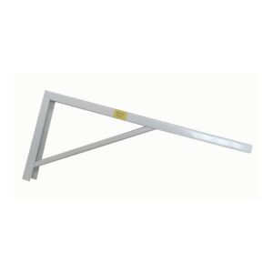 ESCUADRA DE ACERO ROBUSTO BLANCO 18 x 40 cm