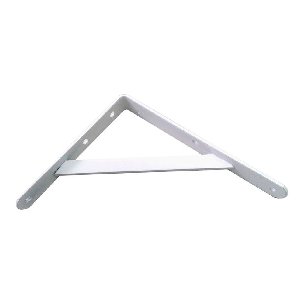ESCUADRA DE ACERO FORTEX BLANCO 20 x 25 cm