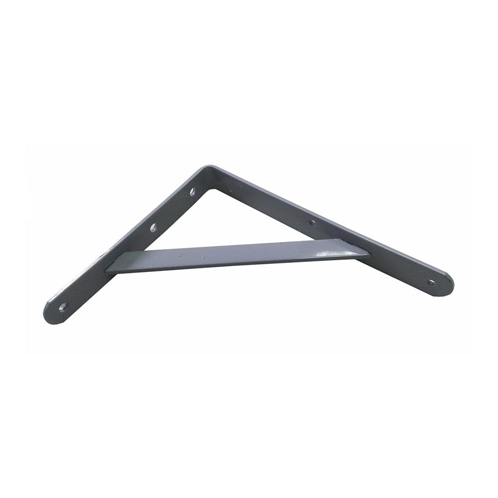 ESCUADRA DE ACERO FORTEX GRIS PLATA 20 x 25 cm