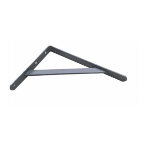 ESCUADRA DE ACERO FORTEX GRIS PLATA 20 x 30 cm