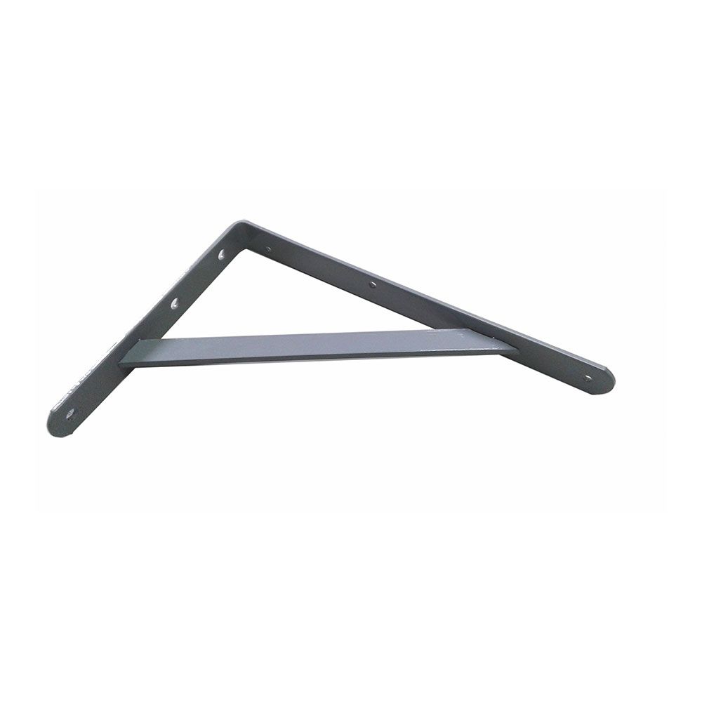 ESCUADRA DE ACERO FORTEX GRIS PLATA 20 x 30 cm