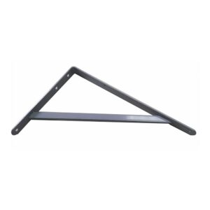 ESCUADRA DE ACERO FORTEX GRIS PLATA 25 x 40 cm