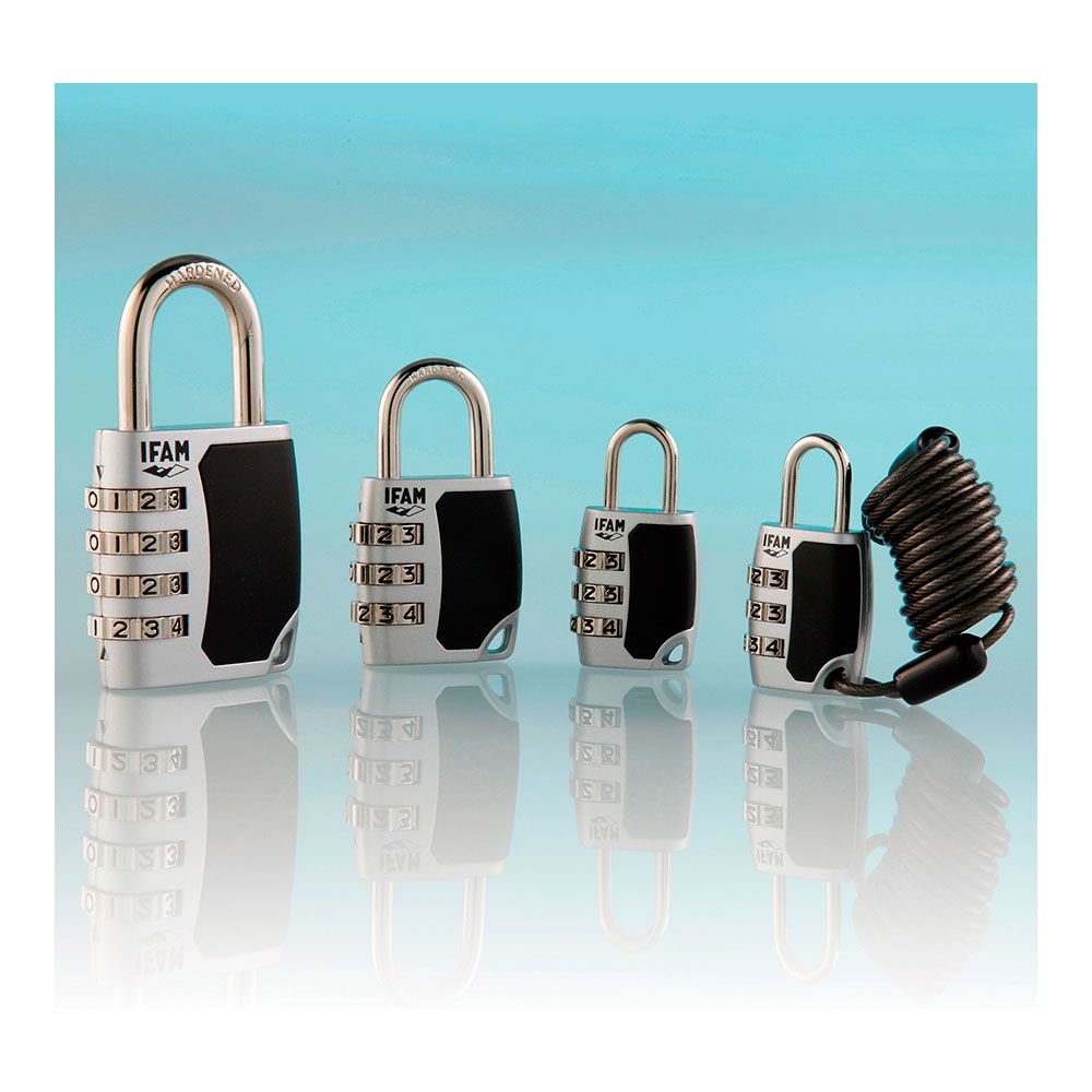 CANDADO C45S ZINC 44,5mm. ARCO Ø6,3mm CON COMBINACIÓN IFAM - Imagen 3