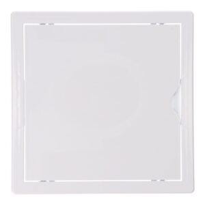 TAPA DE REGISTRO CUADRADA EMPOTRABLE ABS 20x20cm BLANCA
