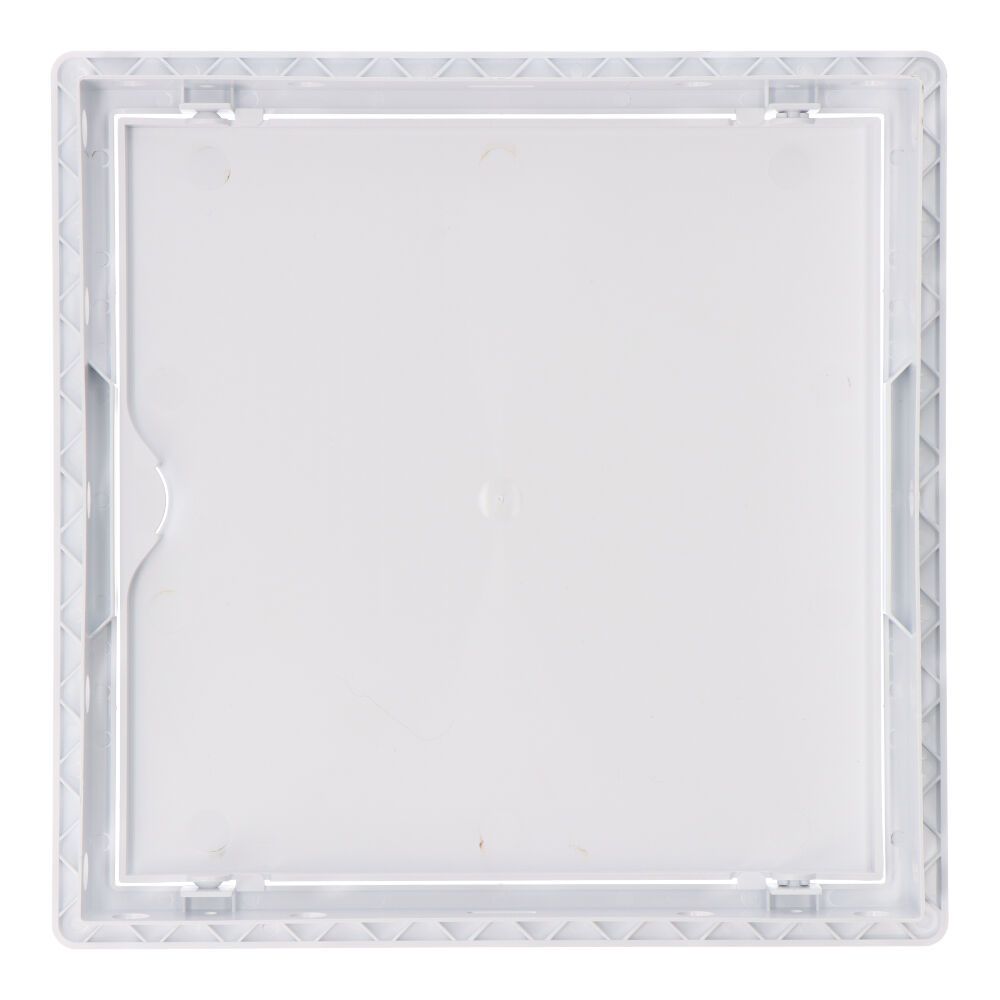 TAPA DE REGISTRO CUADRADA EMPOTRABLE ABS 20x20cm BLANCA - Imagen 2