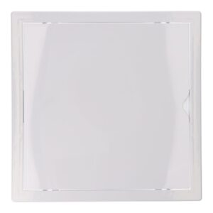 TAPA DE REGISTRO CUADRADA EMPOTRABLE ABS 30x30cm BLANCA