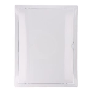 TAPA DE REGISTRO RECTANGULAR EMPOTRABLE ABS 30x40cm BLANCA