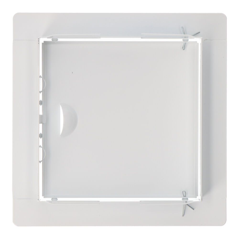 TAPA DE REGISTRO CUADRADA EMPOTRABLE ACERO 15x15cm BLANCA - Imagen 2