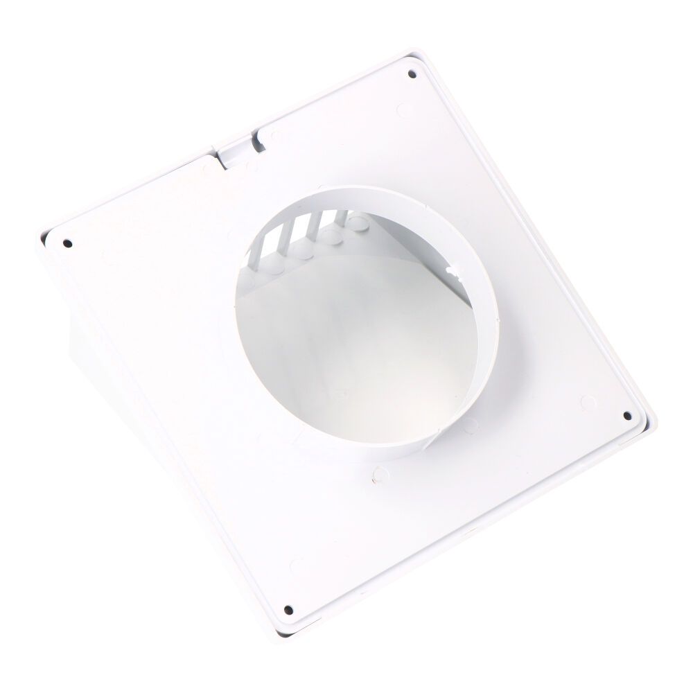 REJILLA VENTILACIÓN CON CAMPANA ABS Ø 100mm BLANCA - Imagen 2