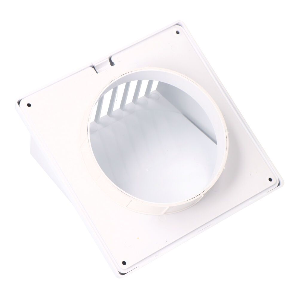 REJILLA VENTILACIÓN CON CAMPANA ABS Ø 125mm BLANCA - Imagen 2