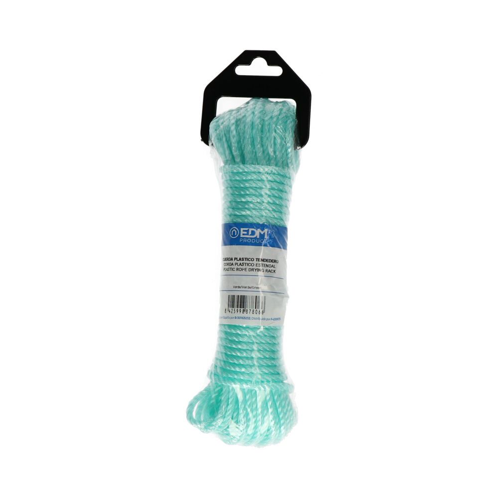 CORDÓN DE PLÁSTICO VERDE, CALIBRE 4 mm x 15 m - Imagen 2