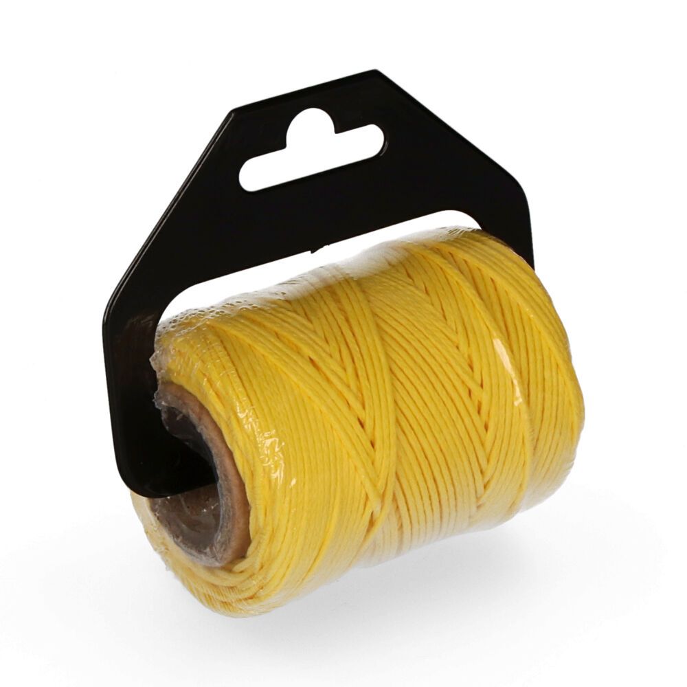 CORDÓN TRENZADO POLIPROPILENO 8842 AMARILLO, CALIBRE 1,7 mm x 50 m - Imagen 2