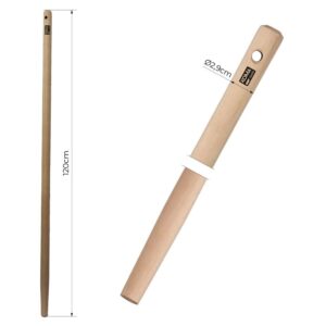 MANGO DE MADERA DE EUCALIPTUS PARA RASTRILLO, AMR1229, Ø2,9 cm x 120 cm