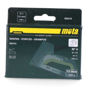 GRAPAS Nº 4 DE 10 mm ESPESOR 1,2 mm, 1000 uds