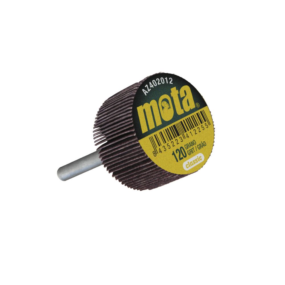 CEPILLO DE LAMINAS CON VASTAGO 40 x 30 x 6 mm GRANO 50