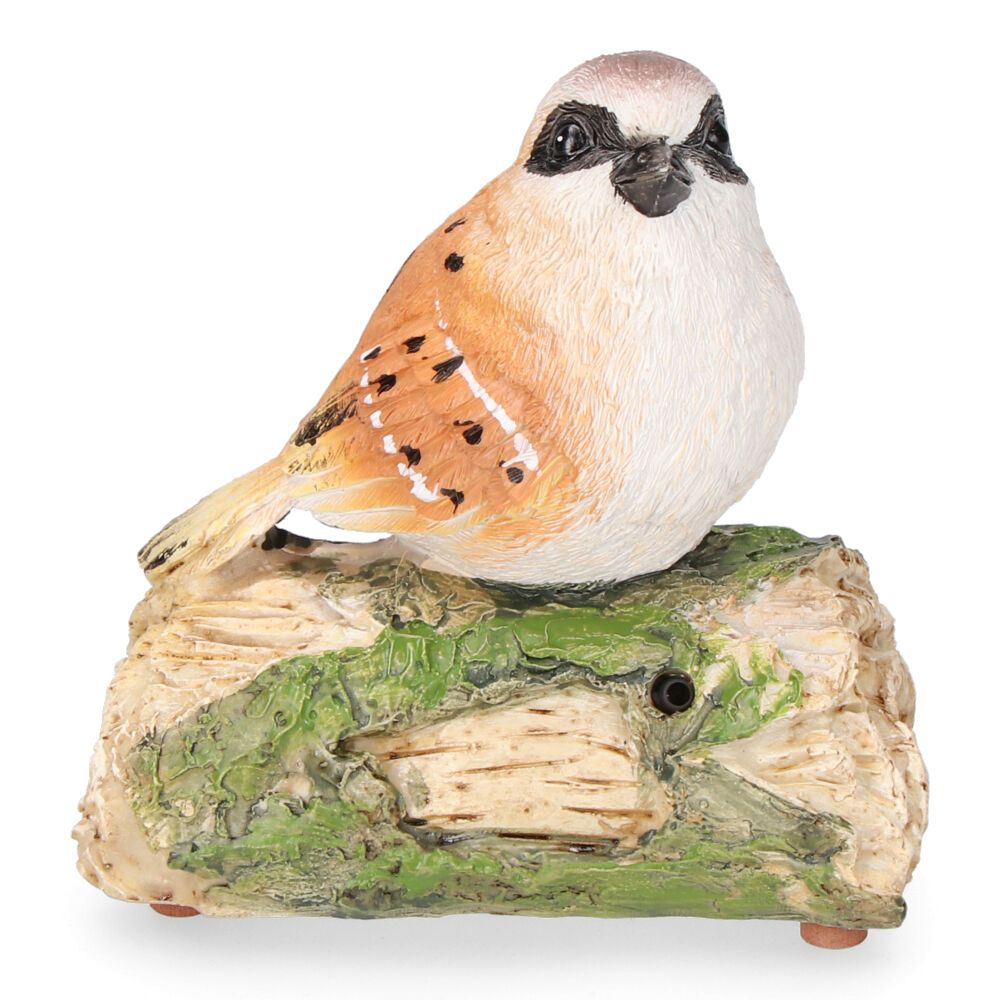 FIGURA PÁJARO CON SENSOR DE MOVIMIENTO Y SONIDO, MODELOS VARIADOS, 12,5 cm - Imagen 7