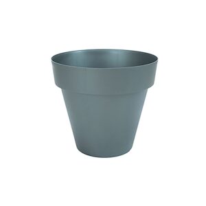 MACETA DE INYECCIÓN COLOR ANTRACITA Ø14 cm