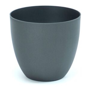 MACETA DE INYECCIÓN MODELO CUENCO COLOR ANTRACITA Ø38 cm