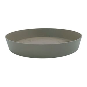 PLATO DE INYECCIÓN COLOR TAUPE Ø28 cm PARA MACETA REF: 90519