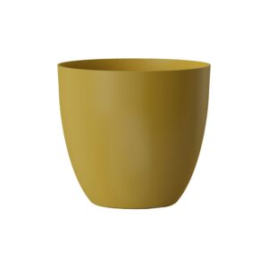 MACETERO PLÁSTICO COLOR DORADO Ø18 cm