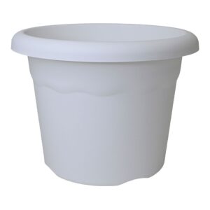 MACETA DE INYECCIÓN COLOR BLANCO Ø18 cm