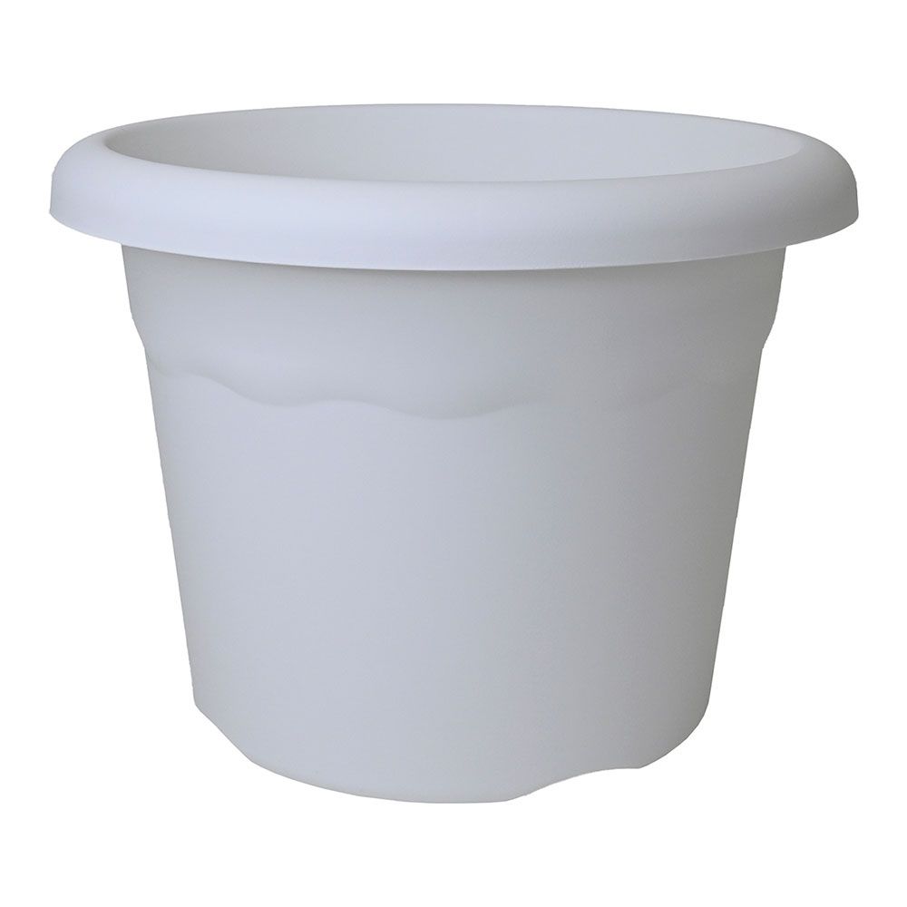 MACETA DE INYECCIÓN COLOR BLANCO Ø22 cm