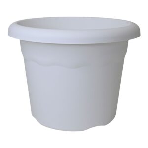 MACETA DE INYECCIÓN COLOR BLANCO Ø26 cm