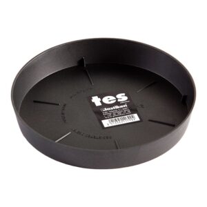 PLATO DE INYECCIÓN ANTRACITA Ø17 cm