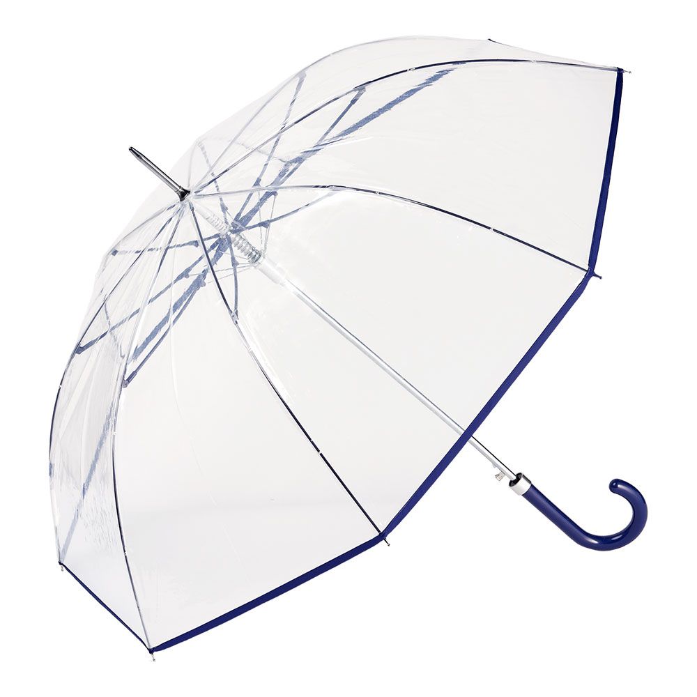 PARAGUAS LARGO Ø93 cm TRANSPARENTE AUTOMÁTICO, COLORES SURTIDOS - Imagen 2