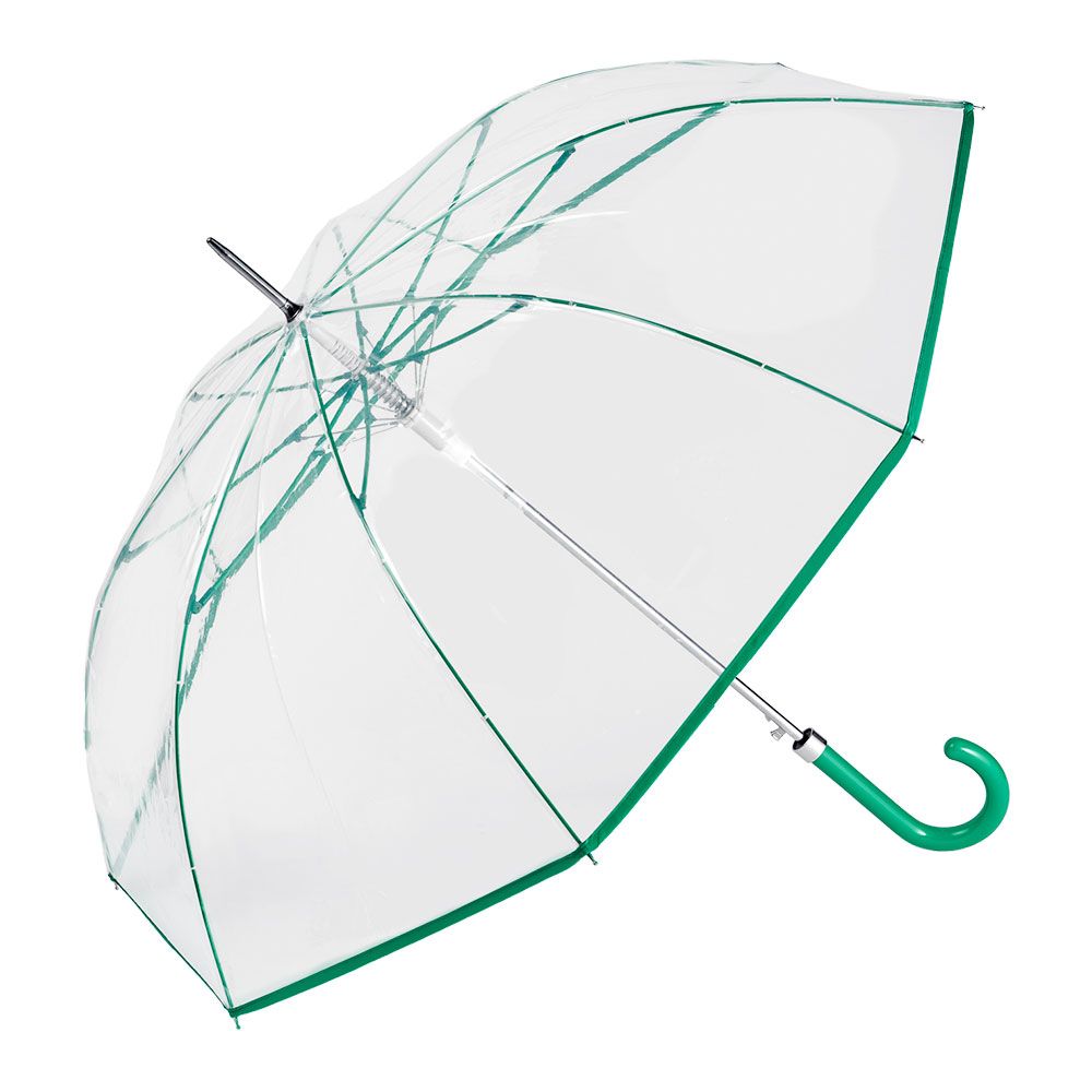 PARAGUAS LARGO Ø93 cm TRANSPARENTE AUTOMÁTICO, COLORES SURTIDOS - Imagen 7