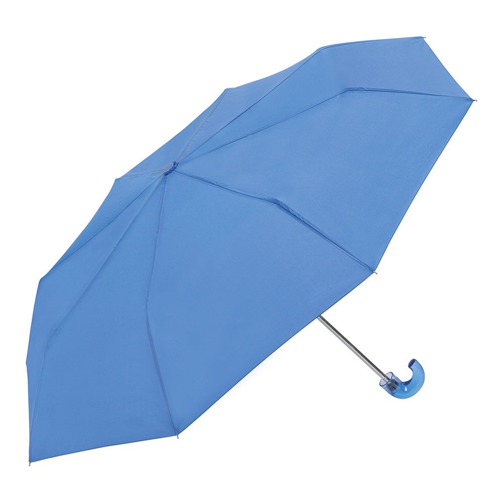 PARAGUAS PLEGABLE 3 SECCIONES MANUAL Ø90cm CON PROTECCIÓN SOLAR UV+50, COLORES SURTIDOS - Imagen 4