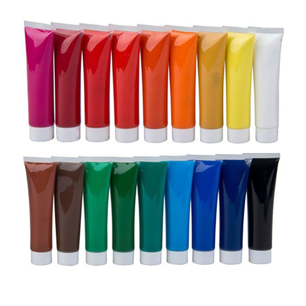 PINTURAS ACRÍLICAS 36 ml COLORES SURTIDOS, 18 uds - Imagen 2
