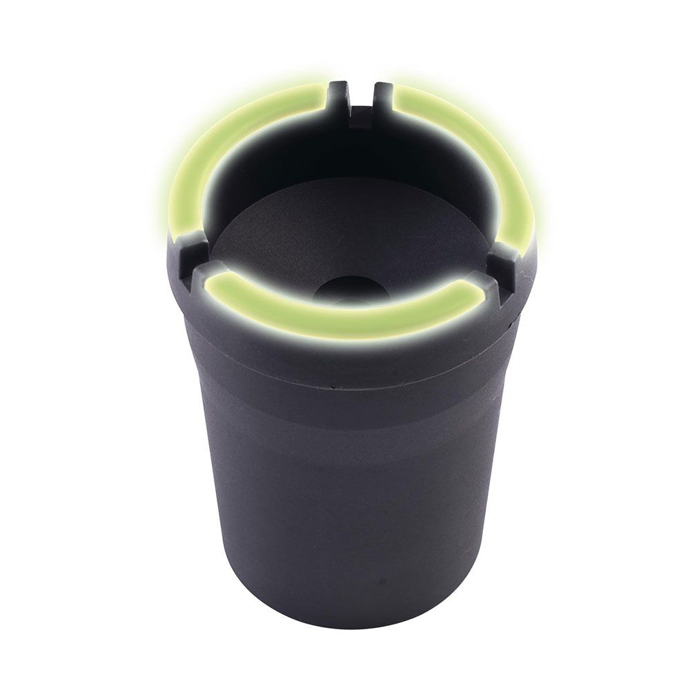 CENICERO NEGRO FOTOLUMINISCENTE