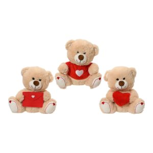 OSITO DE PELUCHE ESPECIAL SAN VALENTIN DE 15cm MODELOS SURTIDOS 808762
