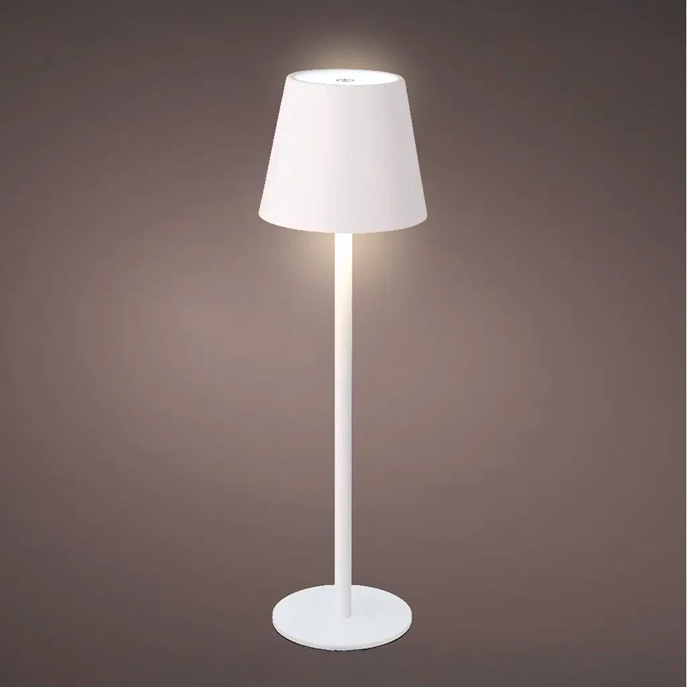 LÁMPARA LED DE MESA REGARCABLE NTERIOR COLOR 27 cm BLANCO - Imagen 2