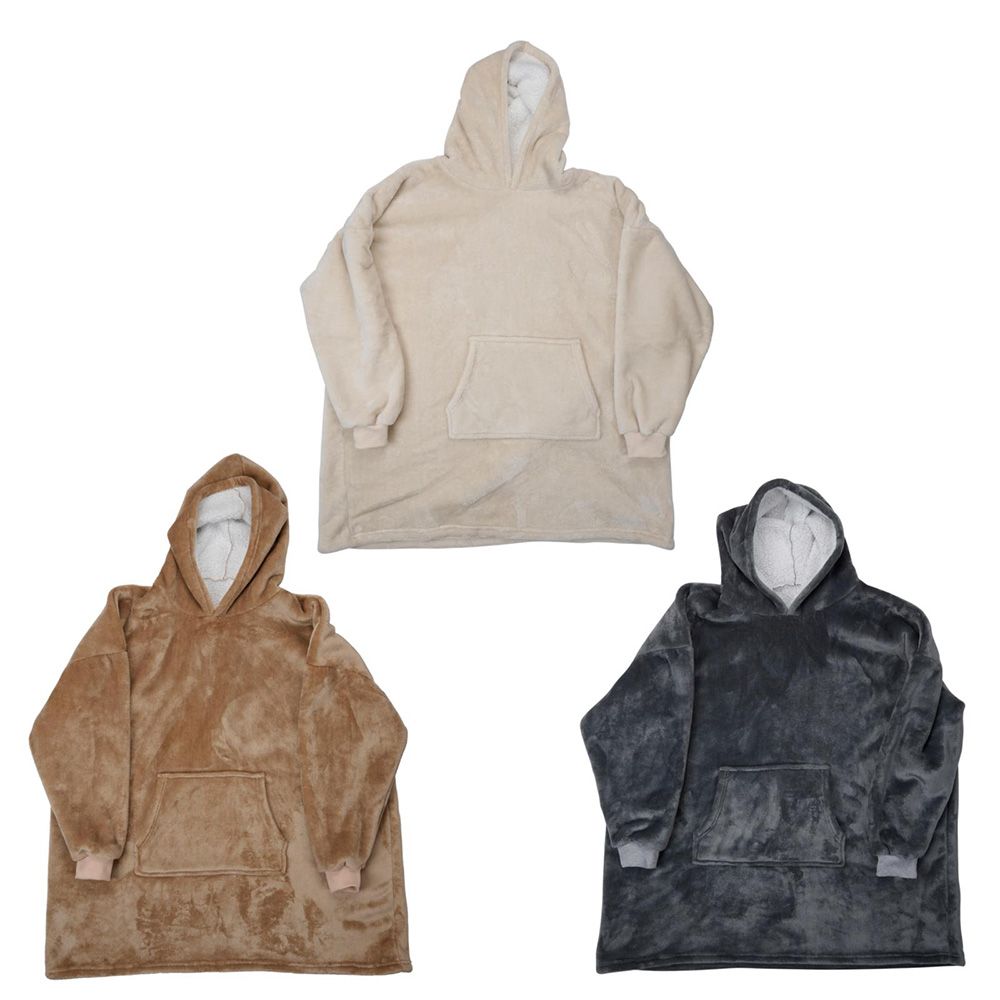 BATAMANTA SUDADERA CON CAPUCHA Y BOLSILLO CENTRAL COLORES SURTIDOS - Imagen 2