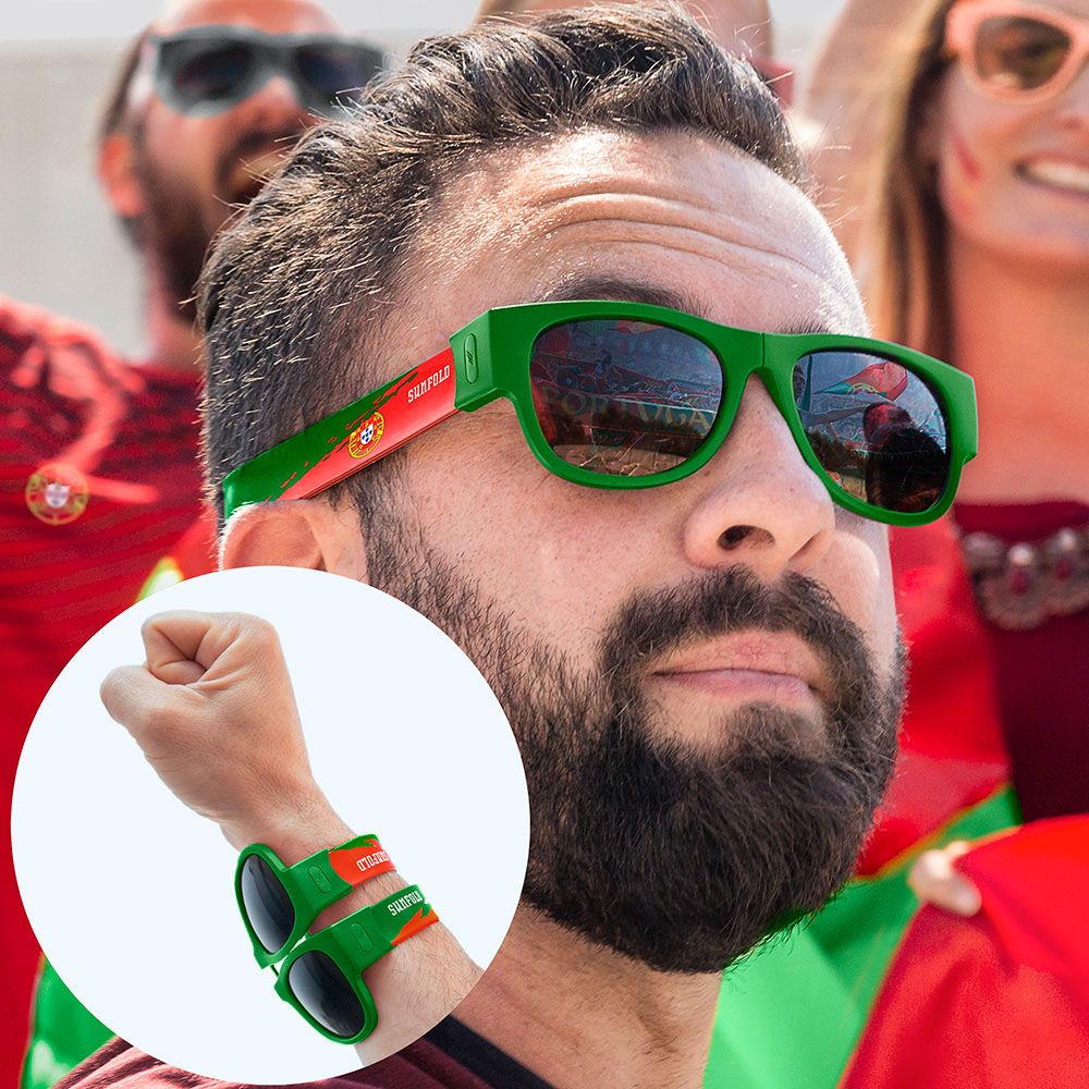 GAFAS DE SOL ENROLLABLES SUNFOLD MUNDIAL PORTUGAL - Imagen 3